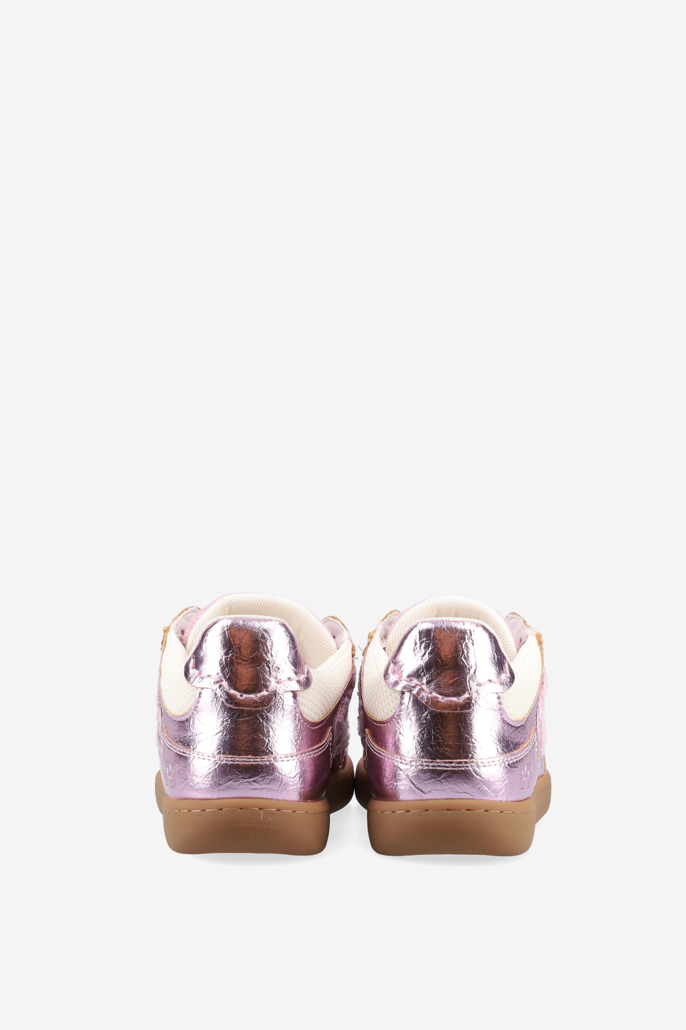 ’08 crinkle metallic sneakers