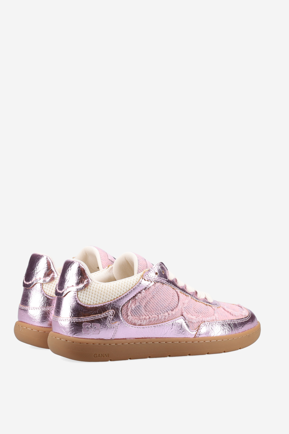 ’08 crinkle metallic sneakers