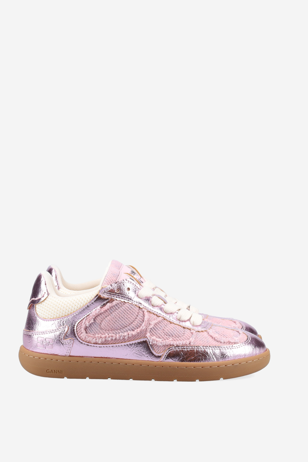 ’08 crinkle metallic sneakers