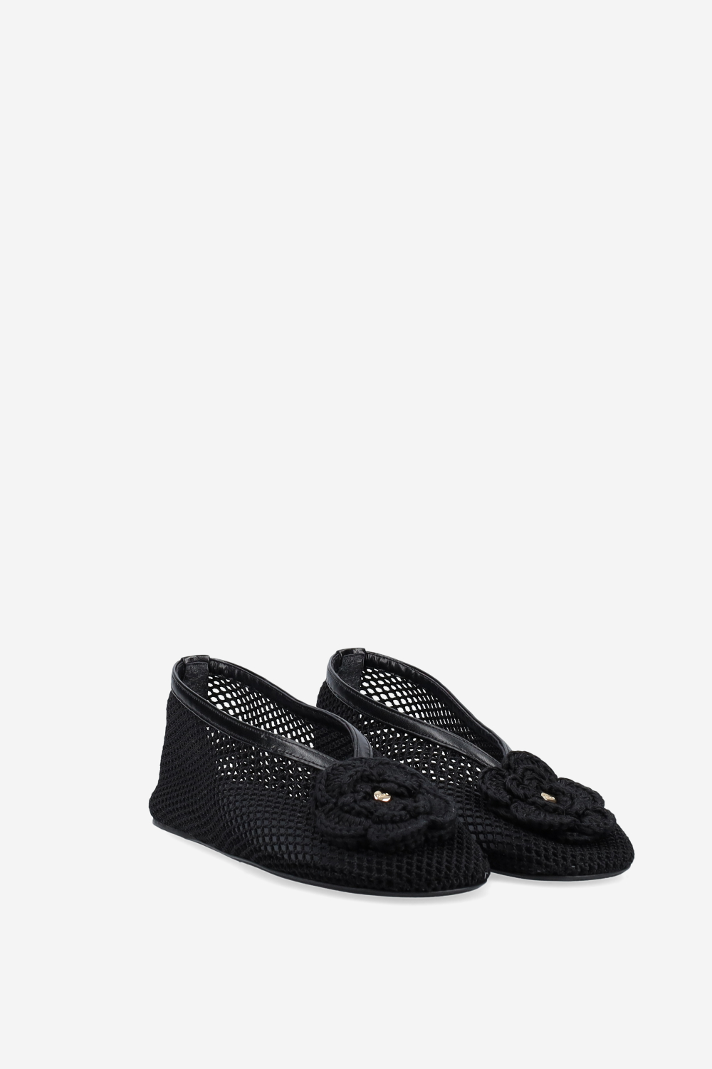 Jenny mesh flower ballerinas