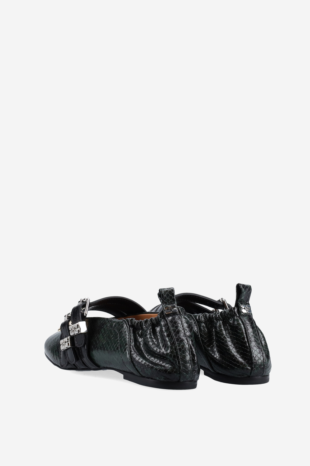 Sue triple snake ballerinas