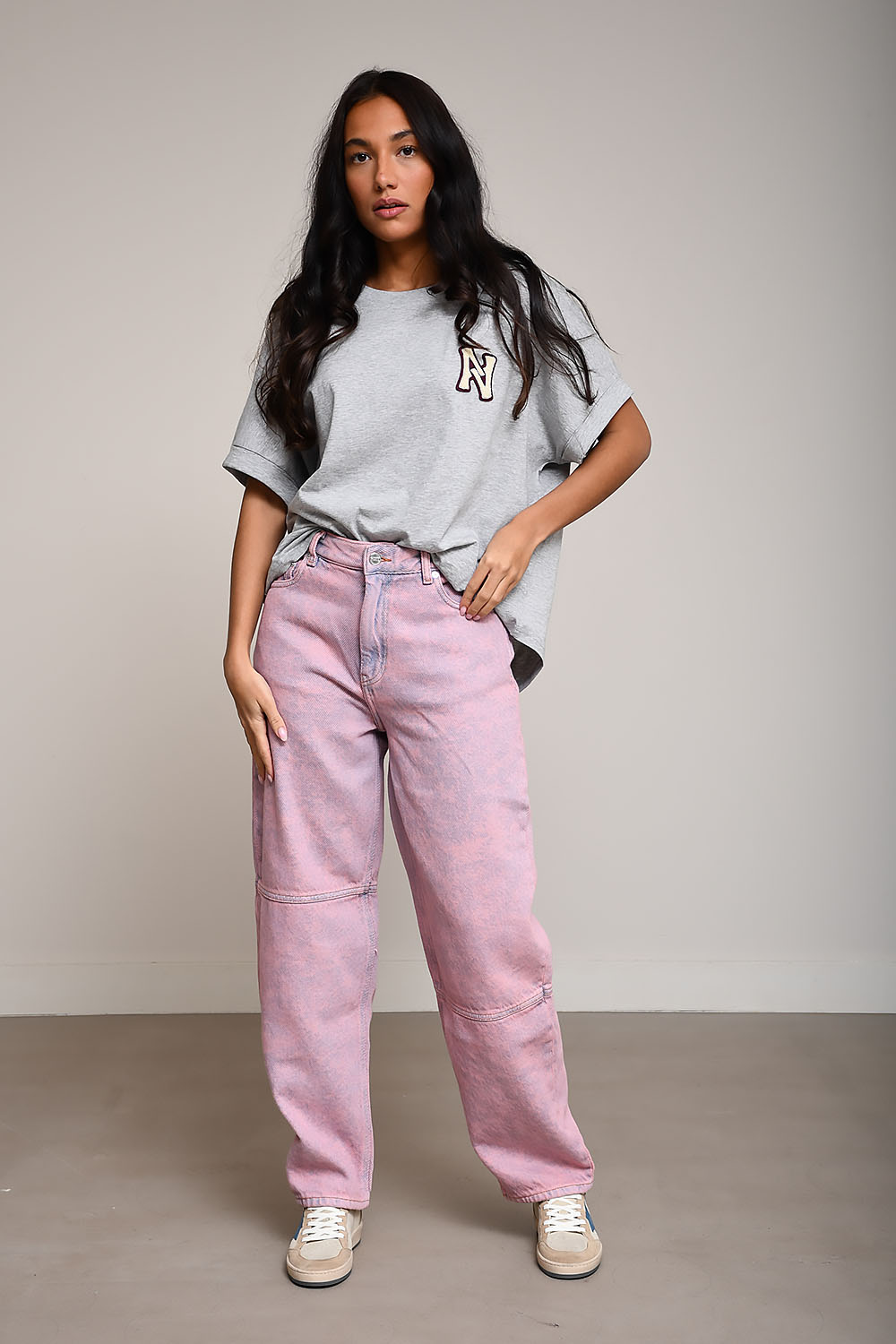 Overdyed heavy denim jeans - Mayke