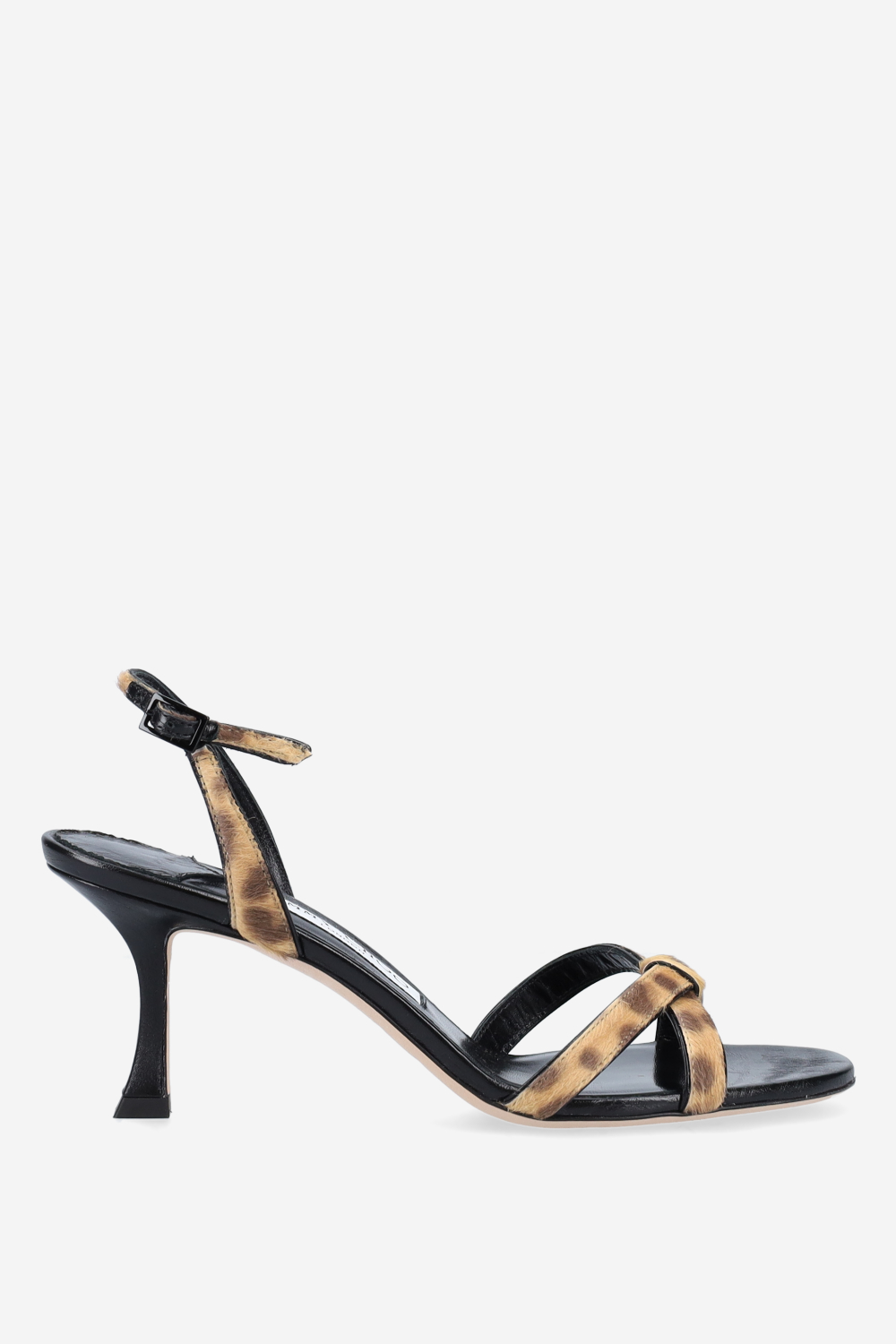 Jimmy Choo - Elsy 70 leopard print pony sandals