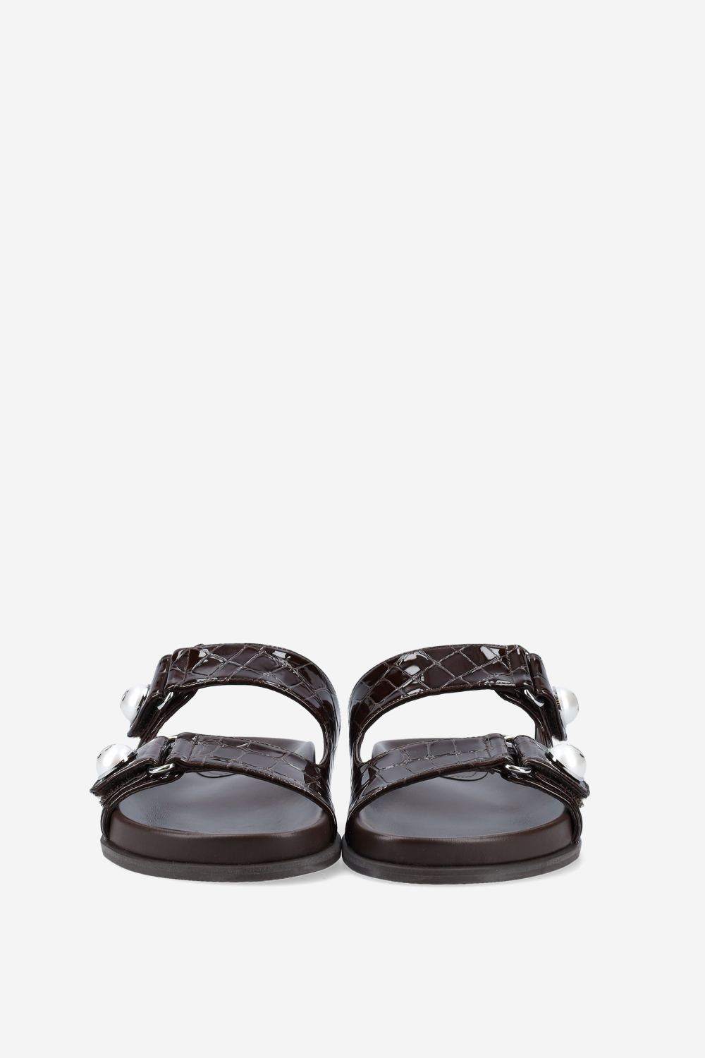 Fayence leather sandals