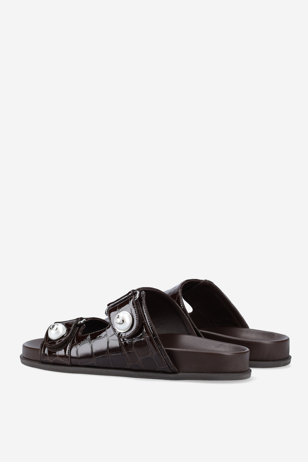 Fayence leather sandals