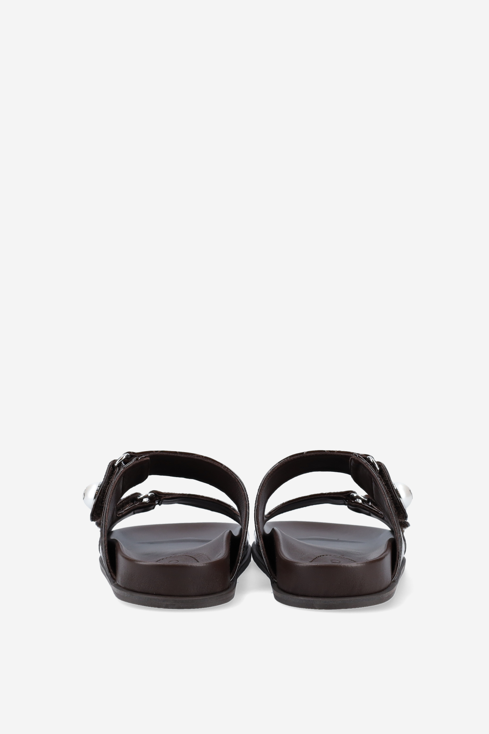 Fayence leather sandals