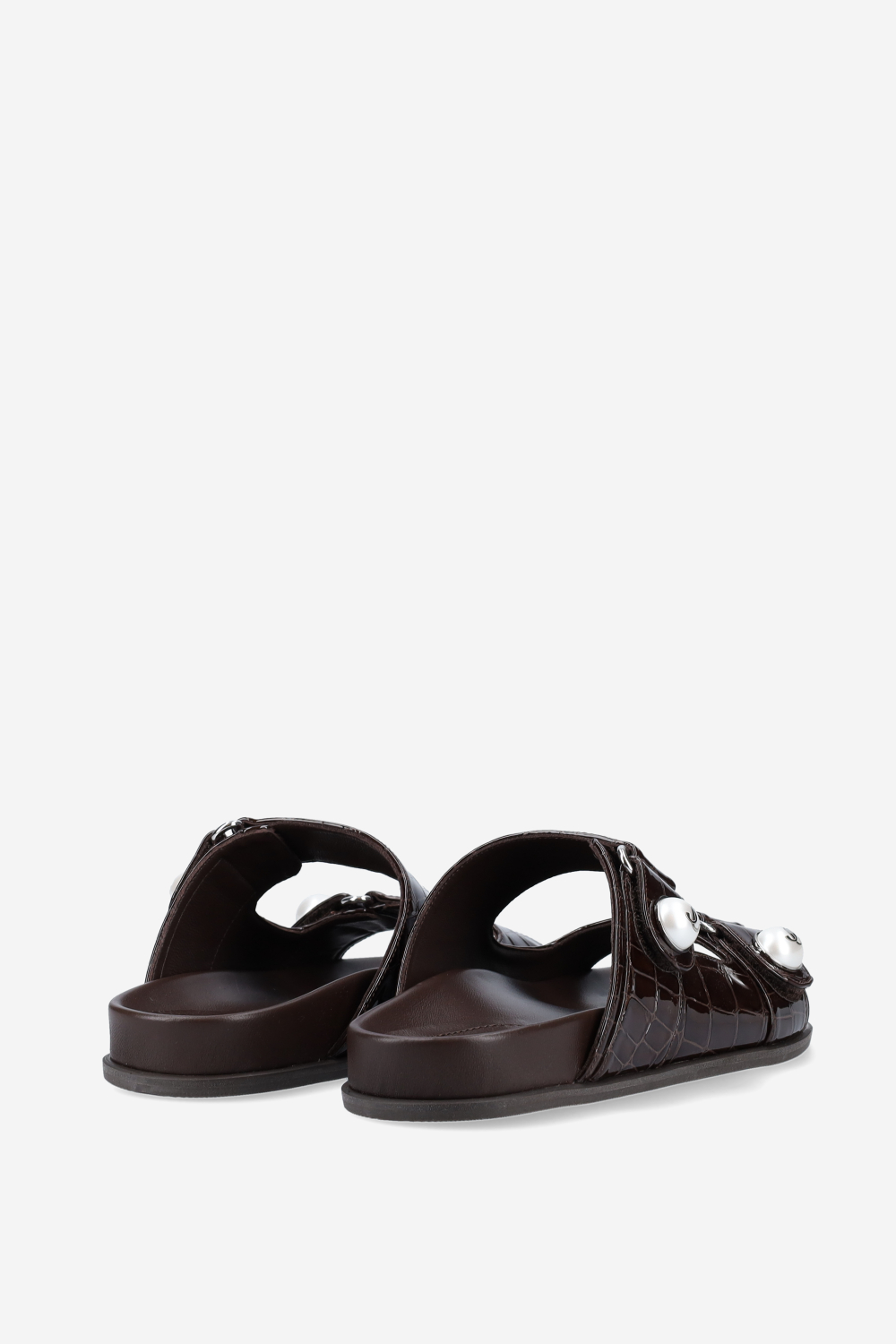 Fayence leather sandals