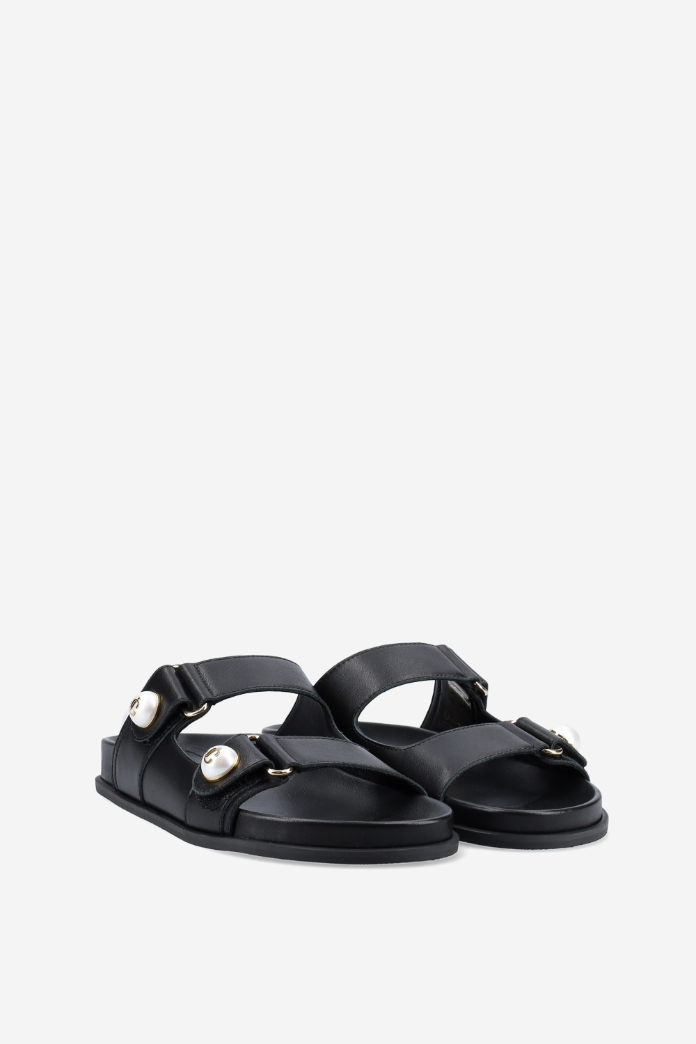 Fayence leather sandals