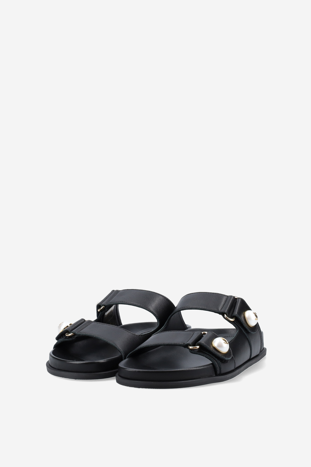 Fayence leather sandals