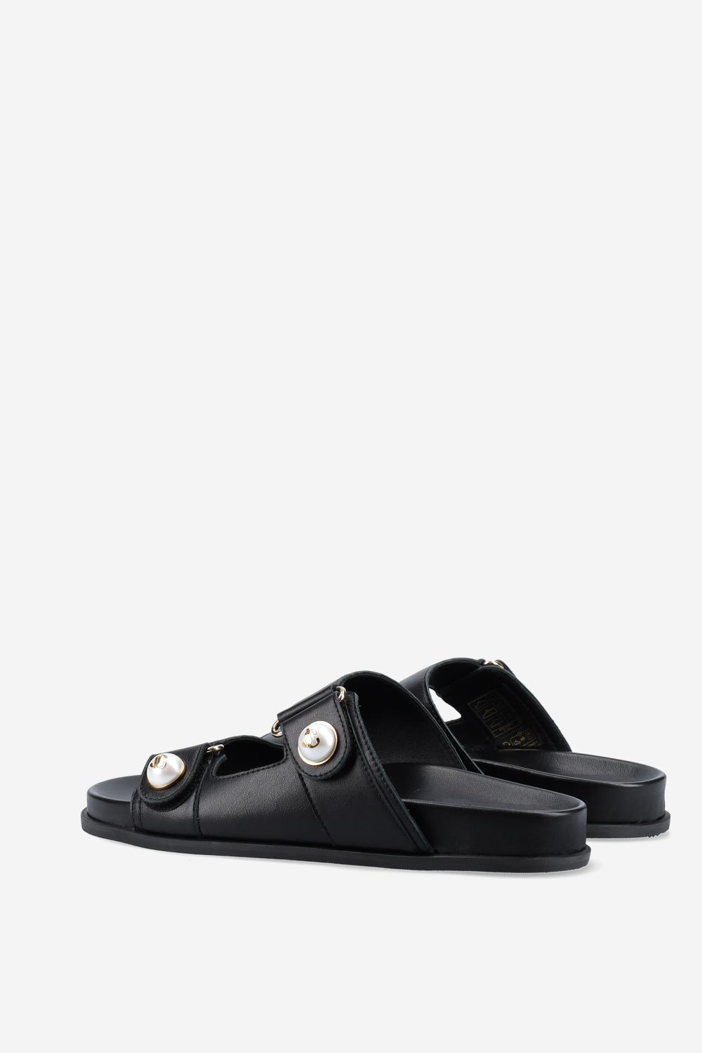 Fayence leather sandals