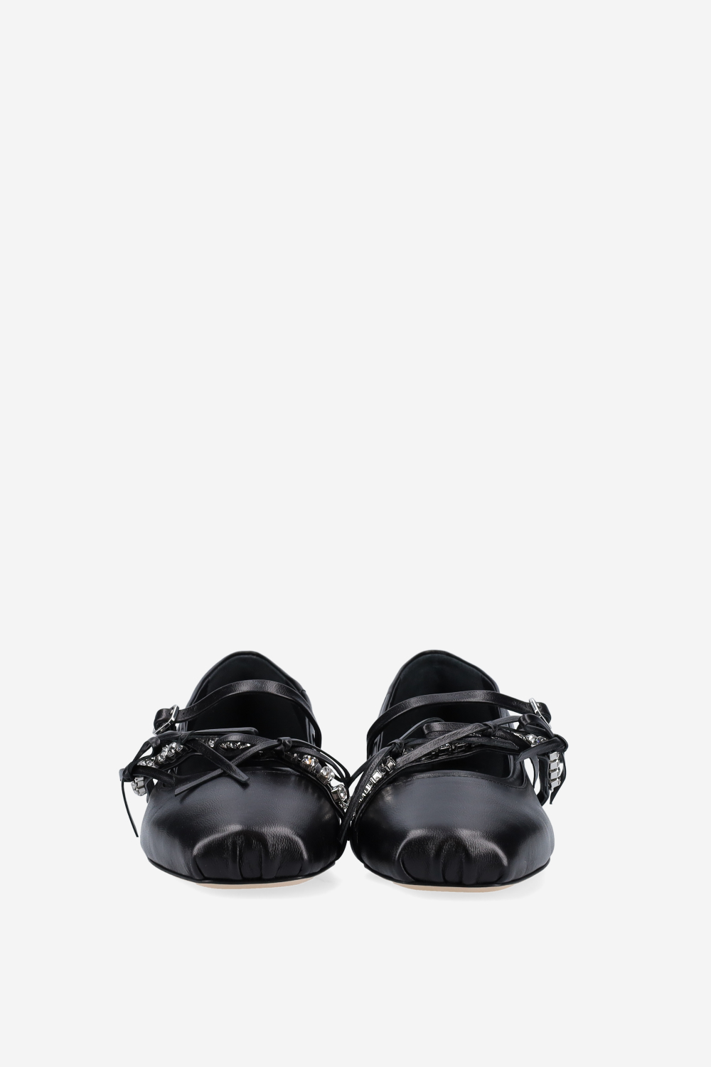 Loli leather ballerinas