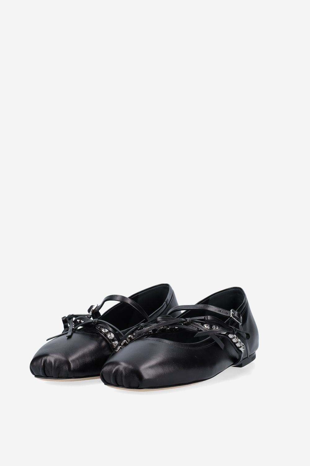 Loli leather ballerinas