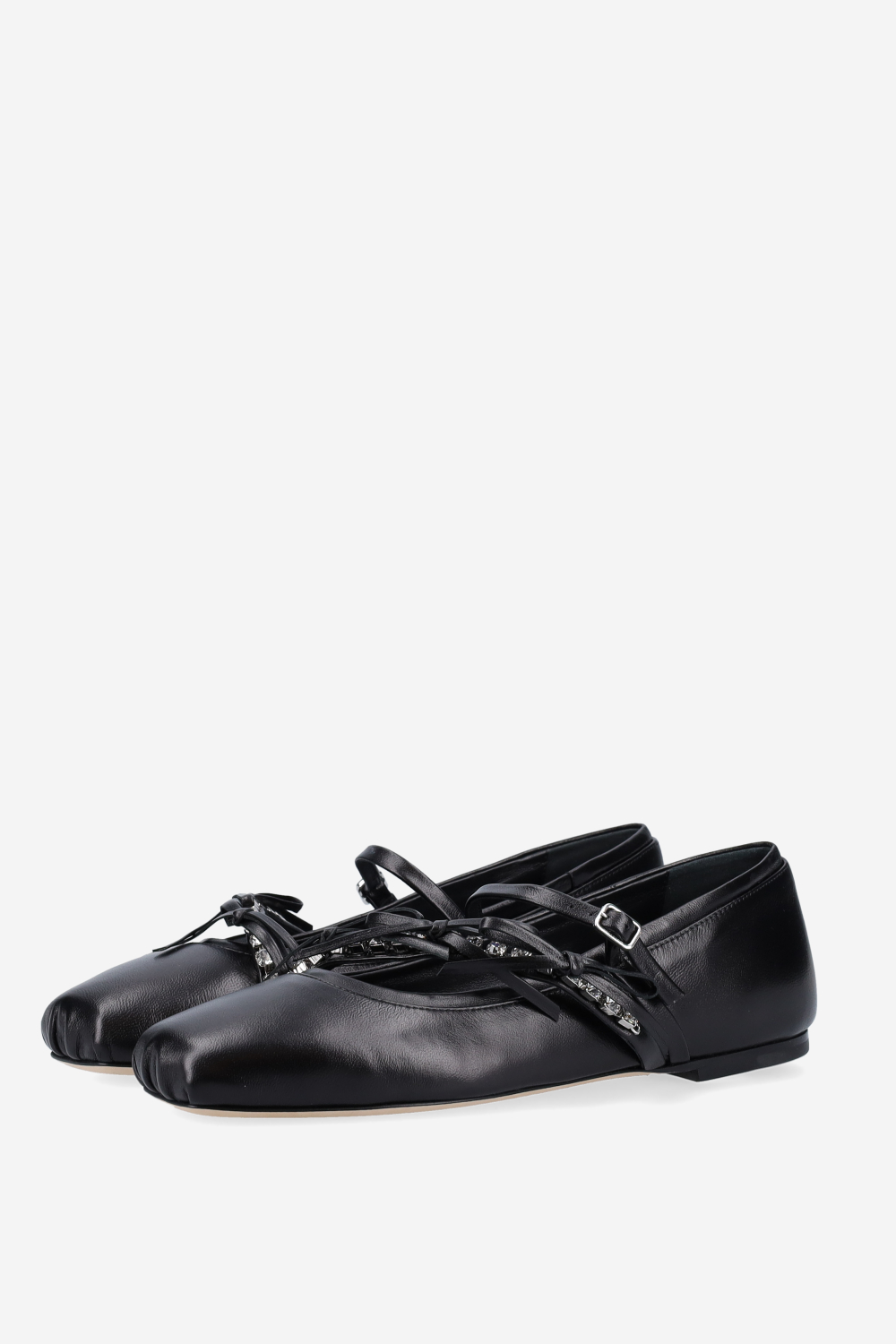 Loli leather ballerinas