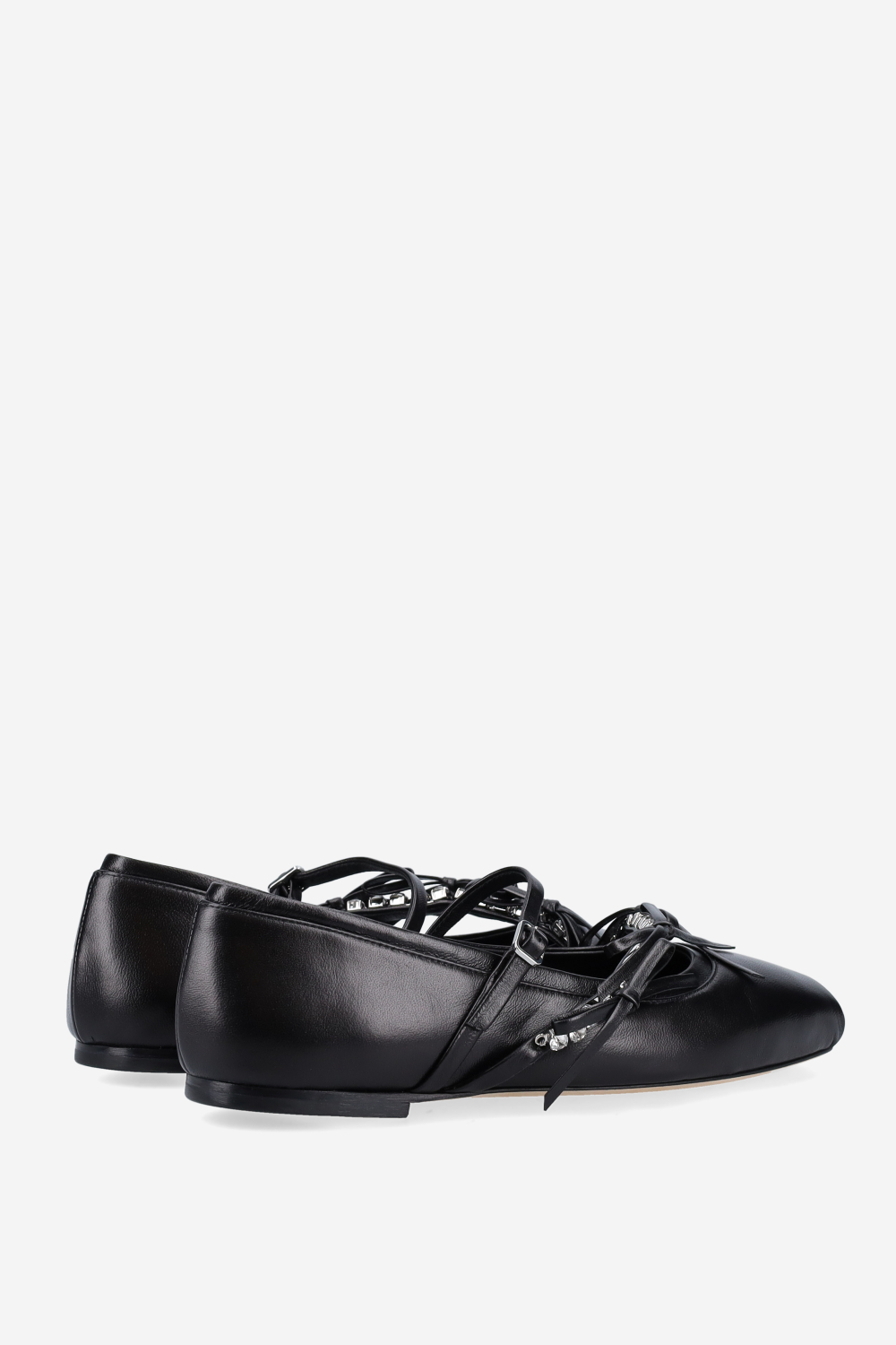 Loli leather ballerinas