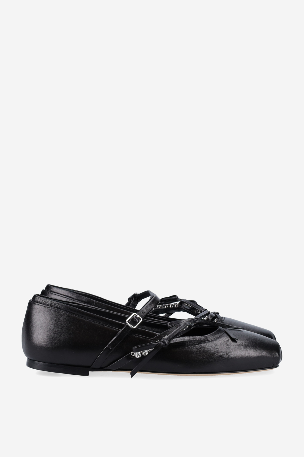 Loli leather ballerinas