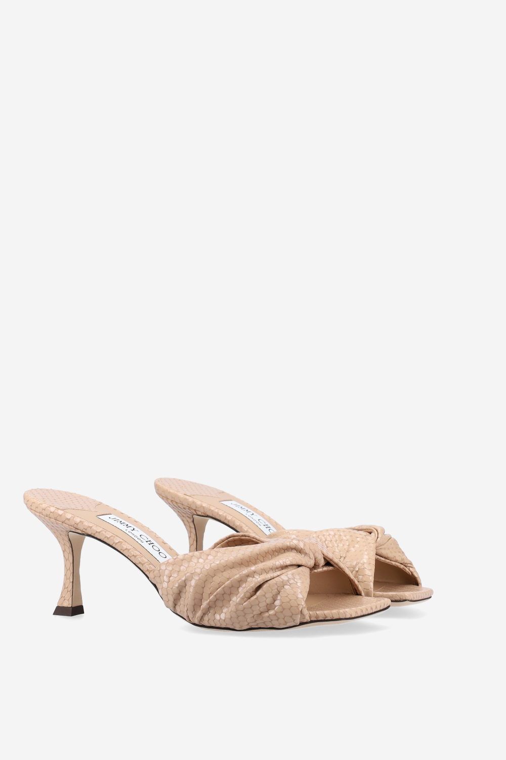 Skye twist leather sandals - Mayke