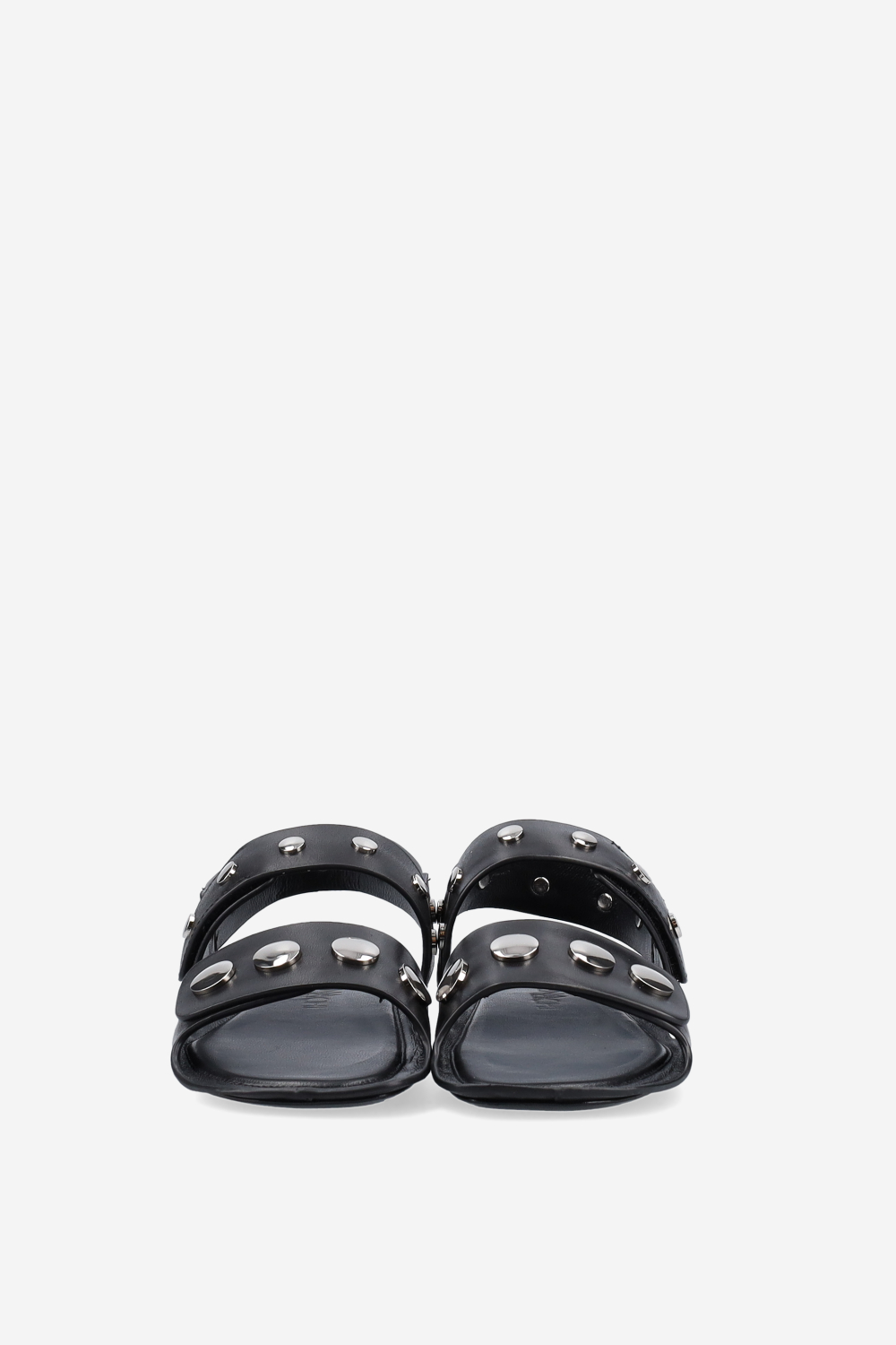 Studded leather sandals