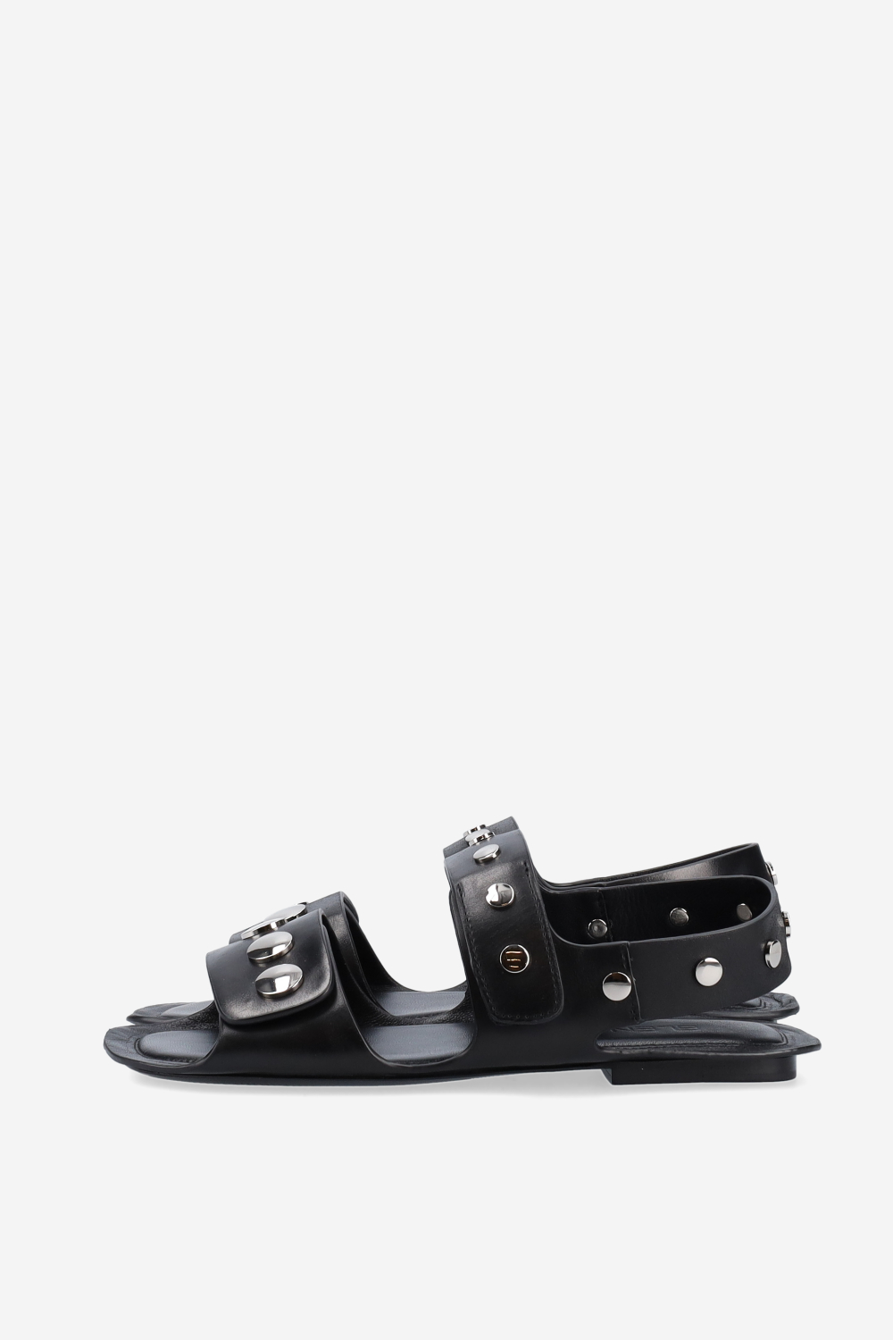 Studded leather sandals