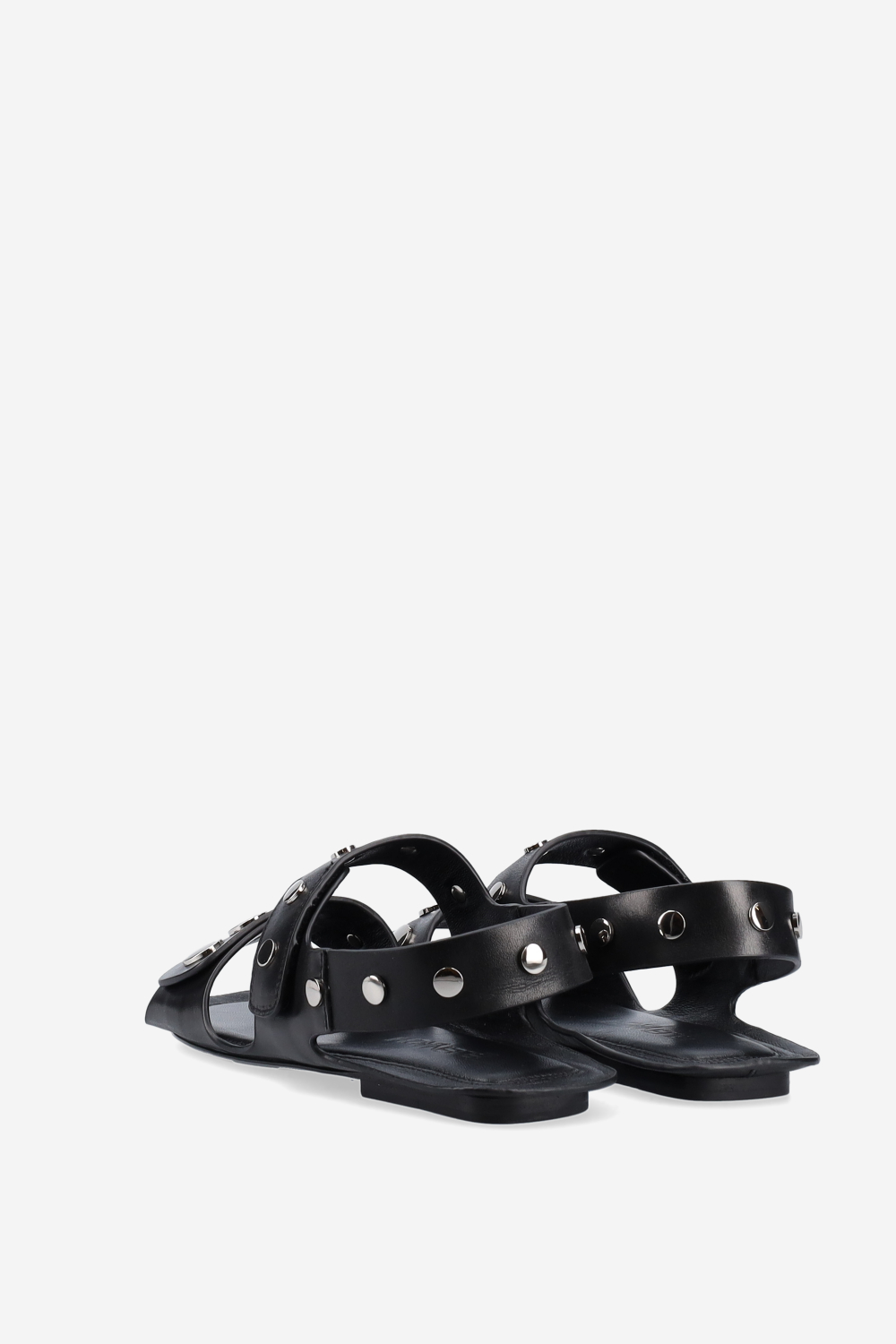 Studded leather sandals