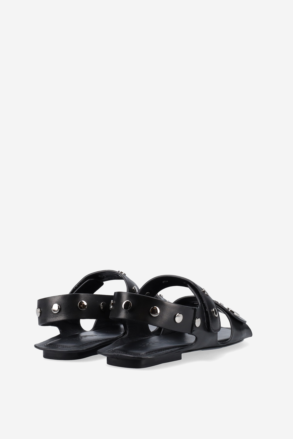 Studded leather sandals