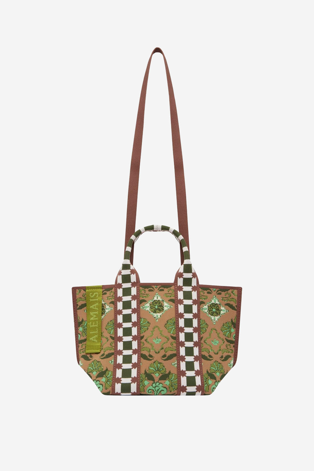 Alemais - Cece jacquard mini tote