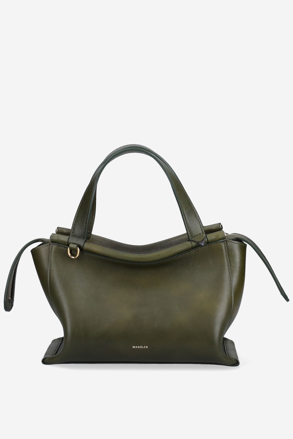 Wandler - Ida top handle leather crossbody