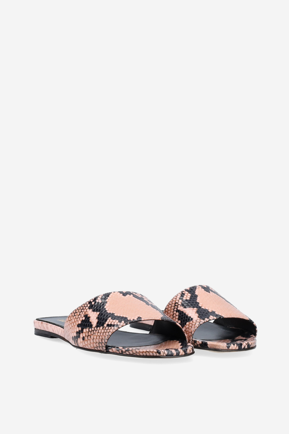 Pitone leather sandals