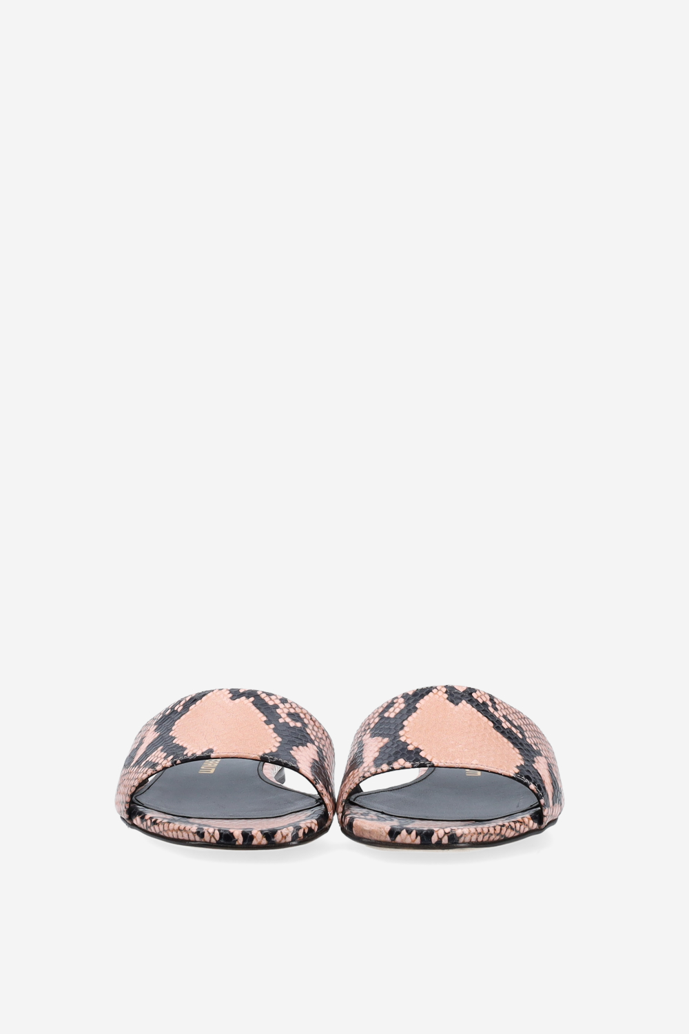Pitone leather sandals