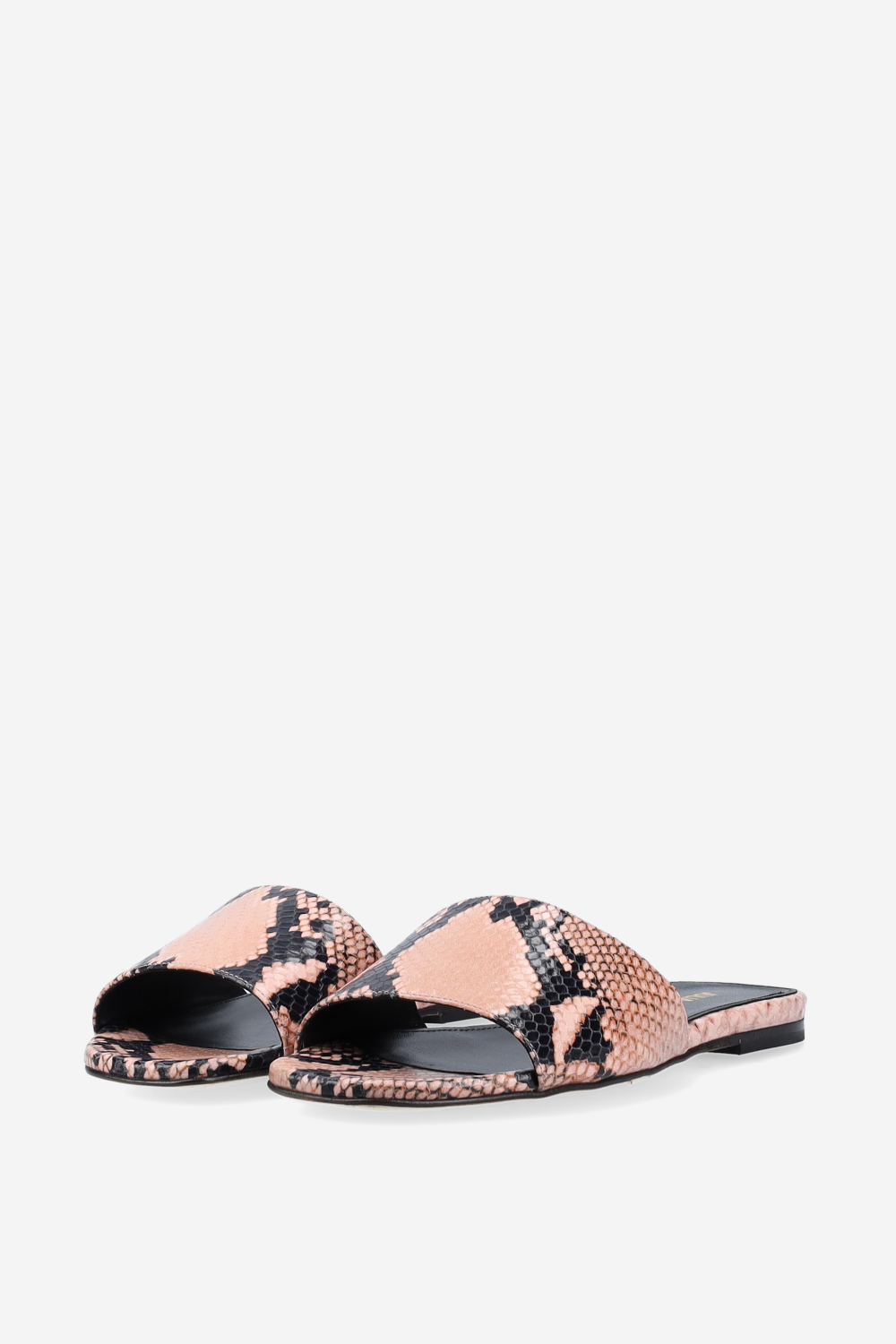 Pitone leather sandals