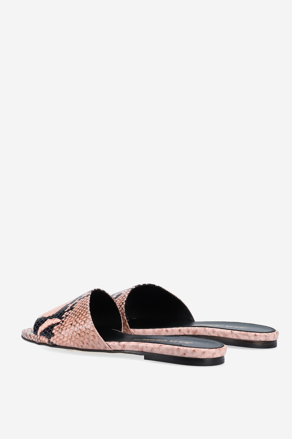 Pitone leather sandals