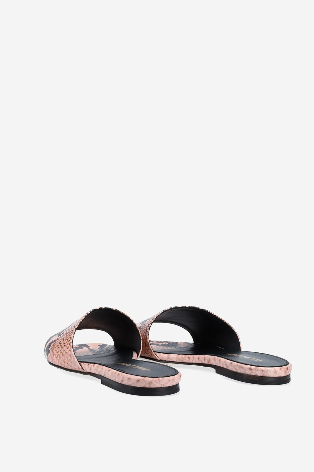 Pitone leather sandals