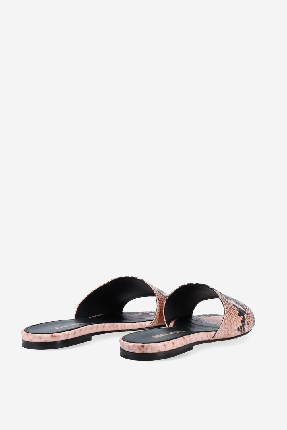 Pitone leather sandals