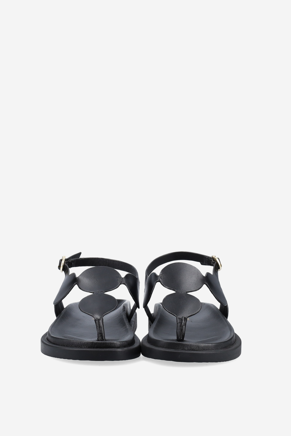 Thong leather sandals