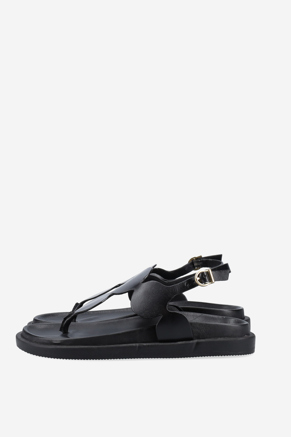 Thong leather sandals