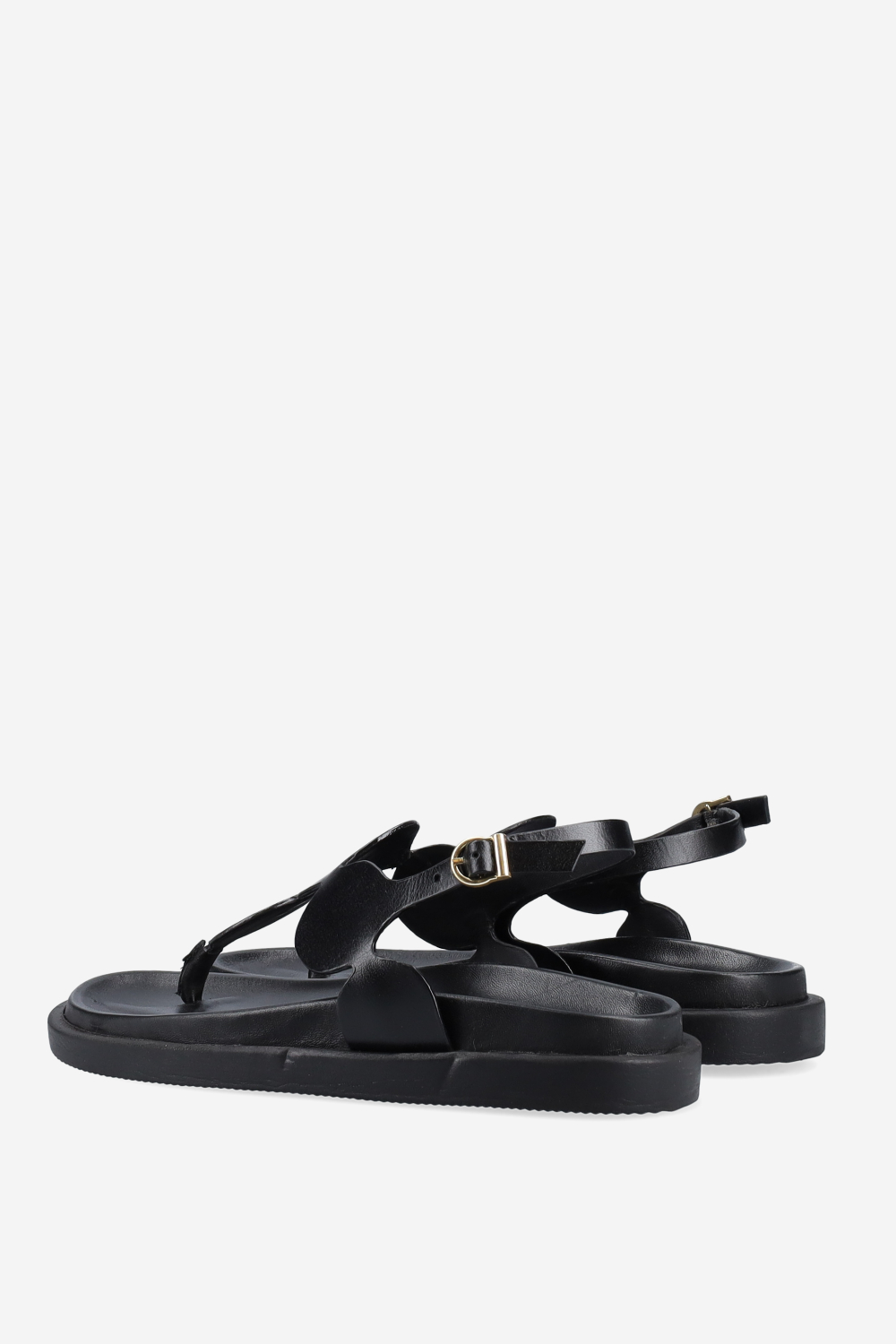 Thong leather sandals