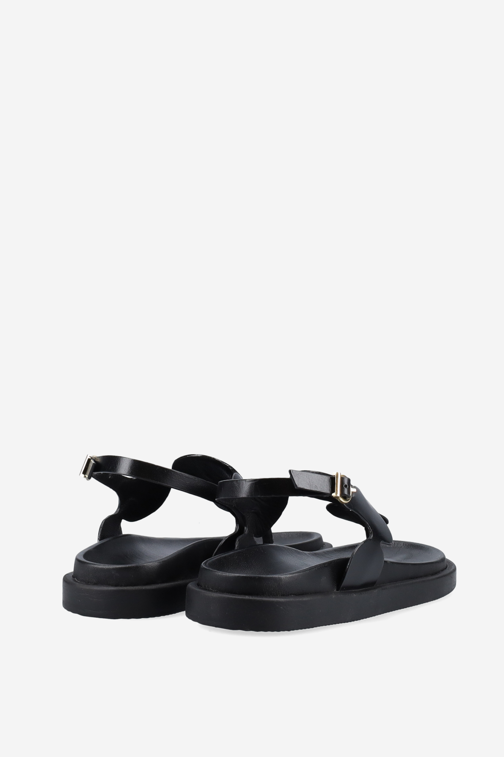 Thong leather sandals