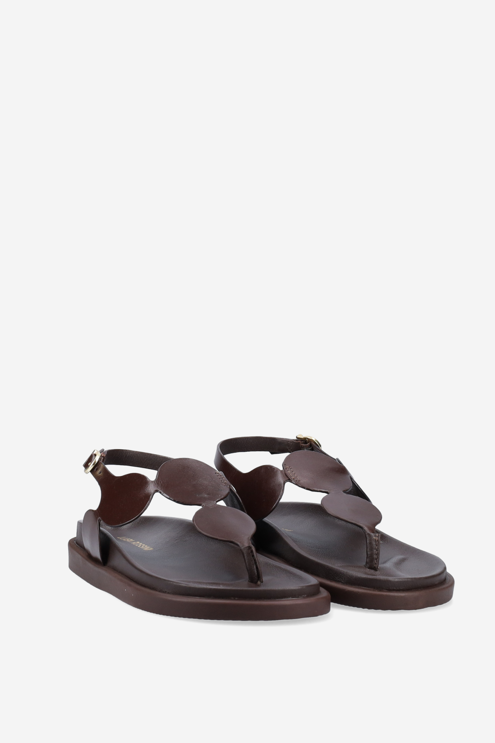 Thong leather sandals