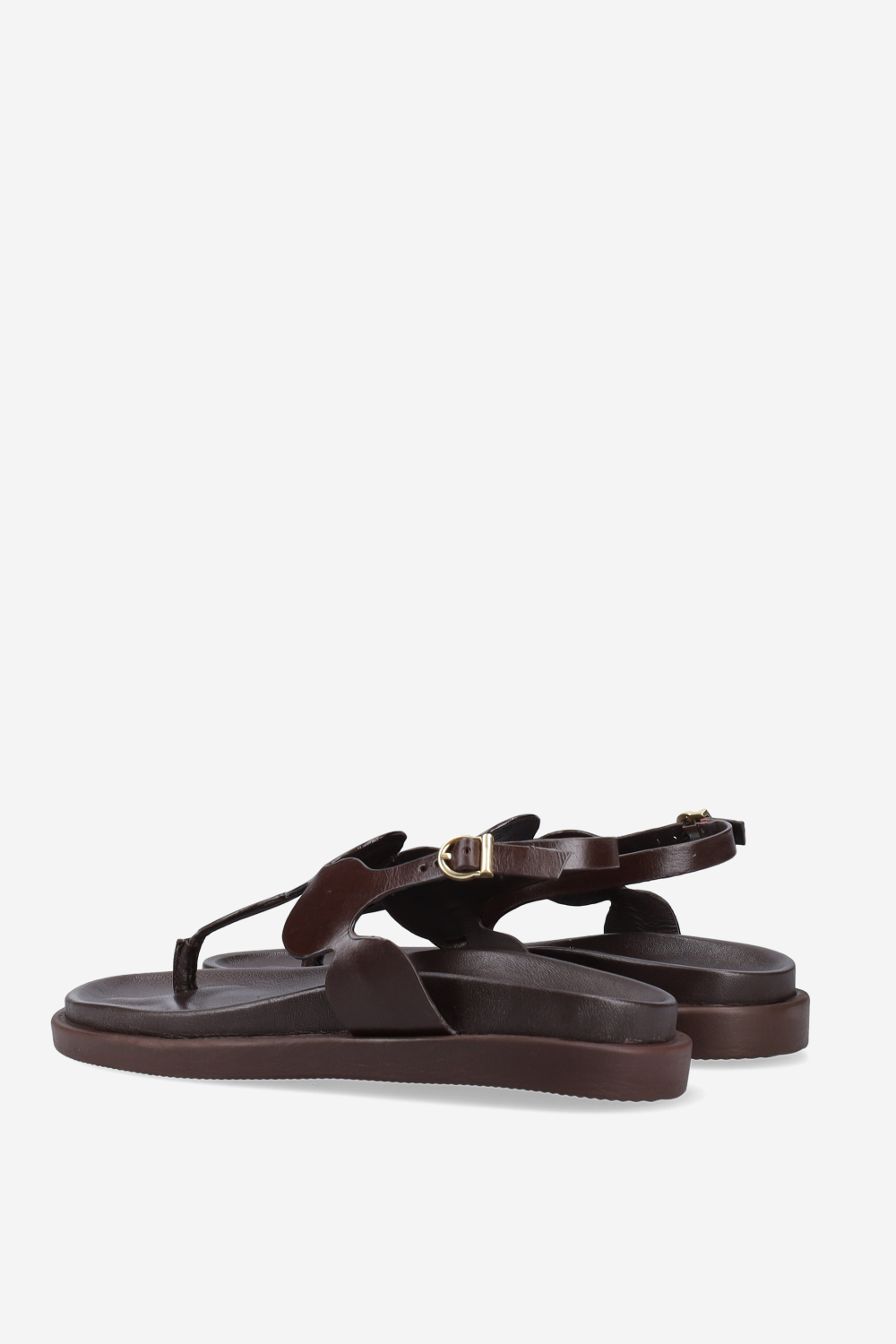 Thong leather sandals