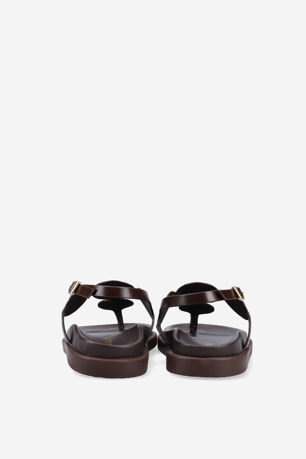 Thong leather sandals