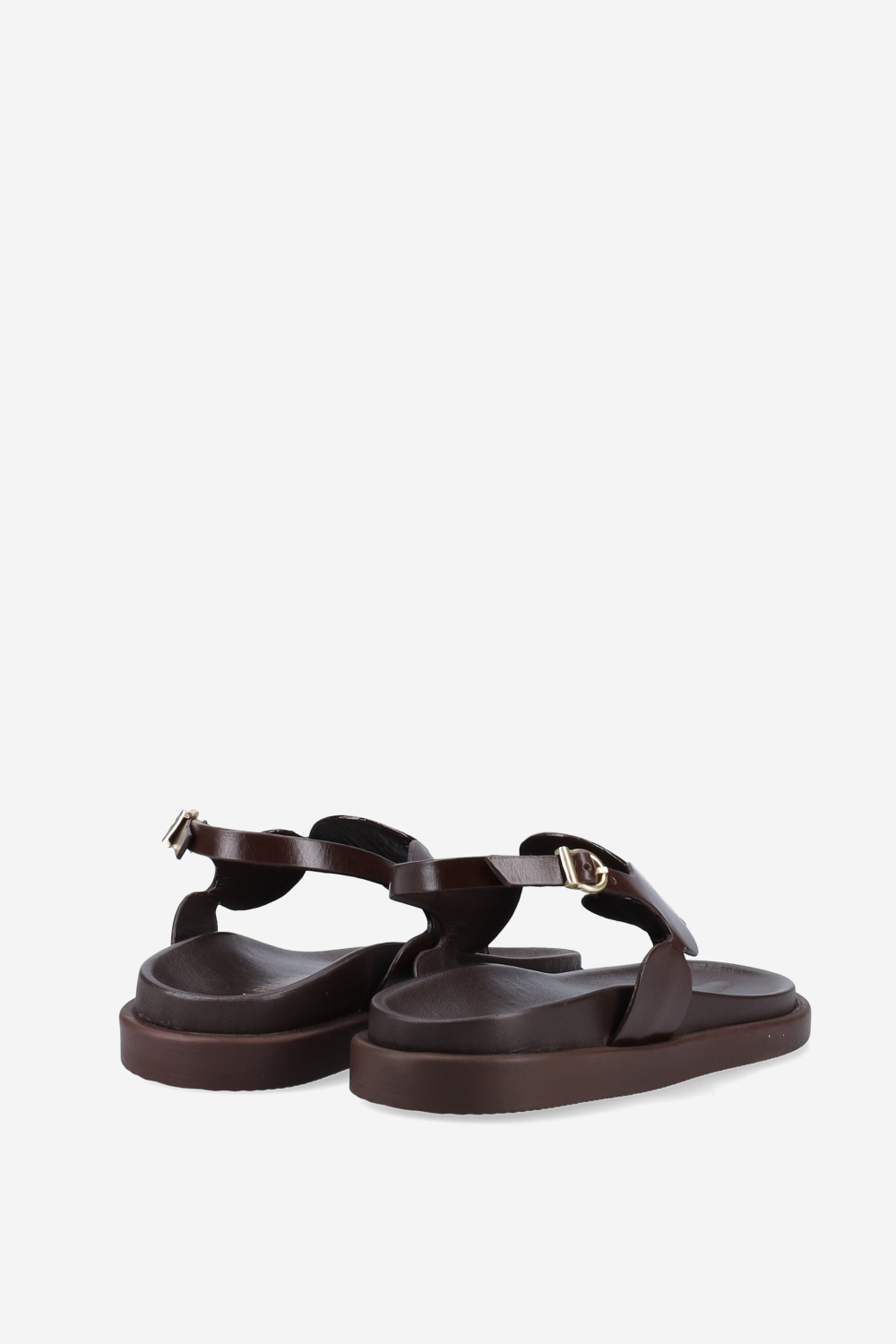 Thong leather sandals