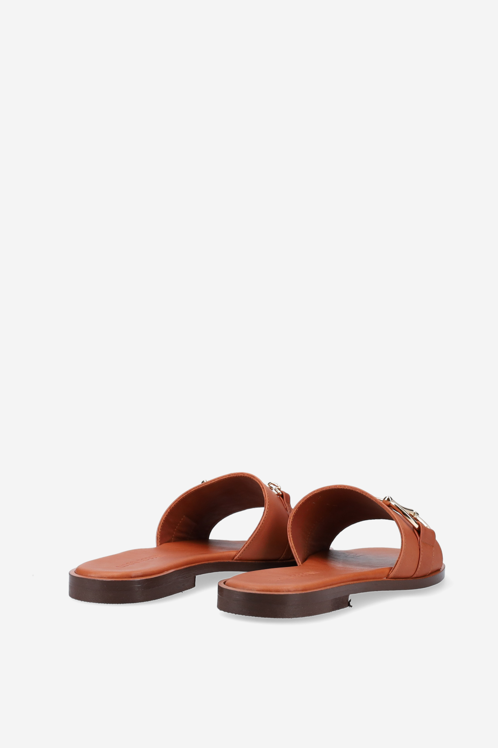 Buckled leather sandals