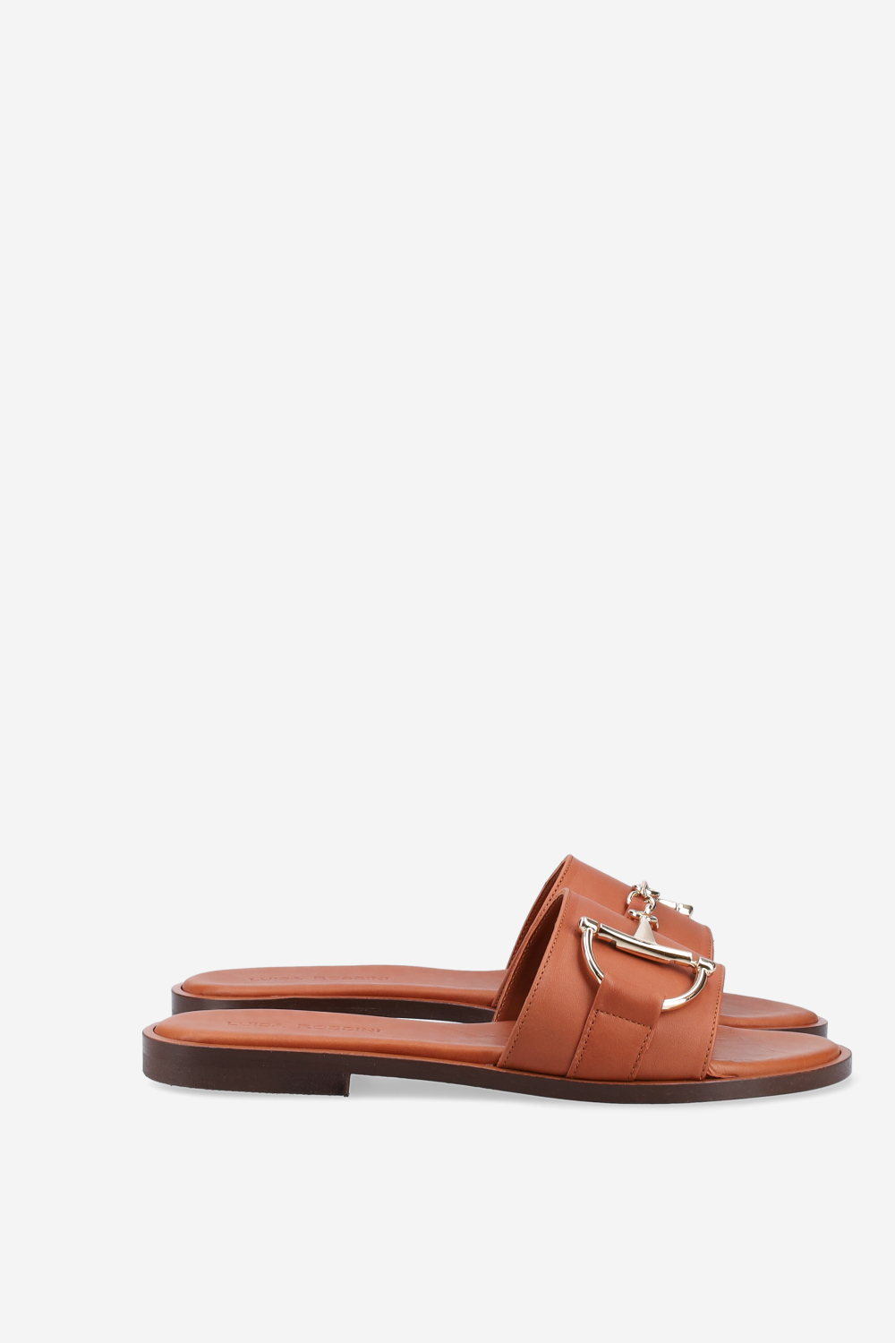 Buckled leather sandals
