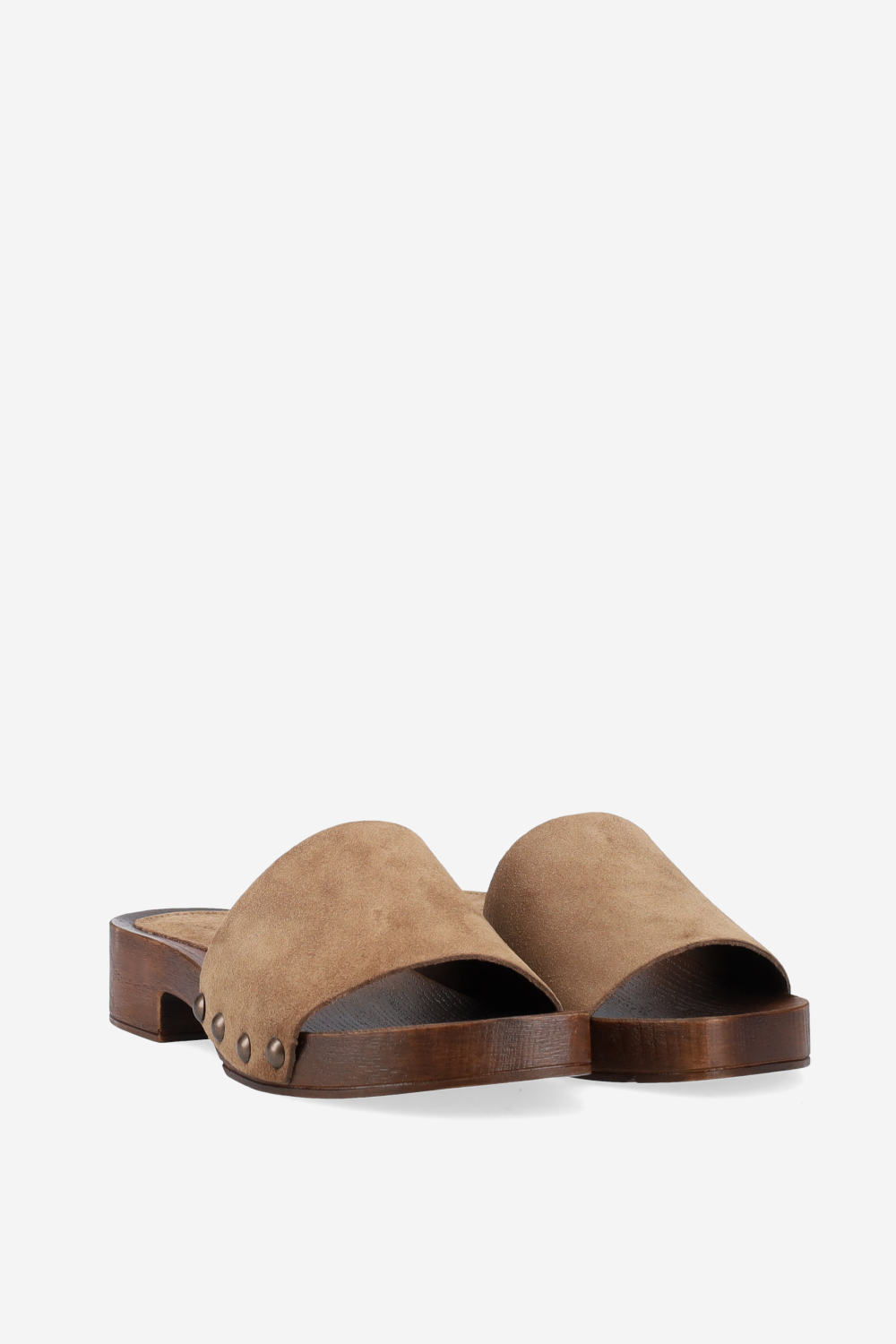 Miu suede sandals