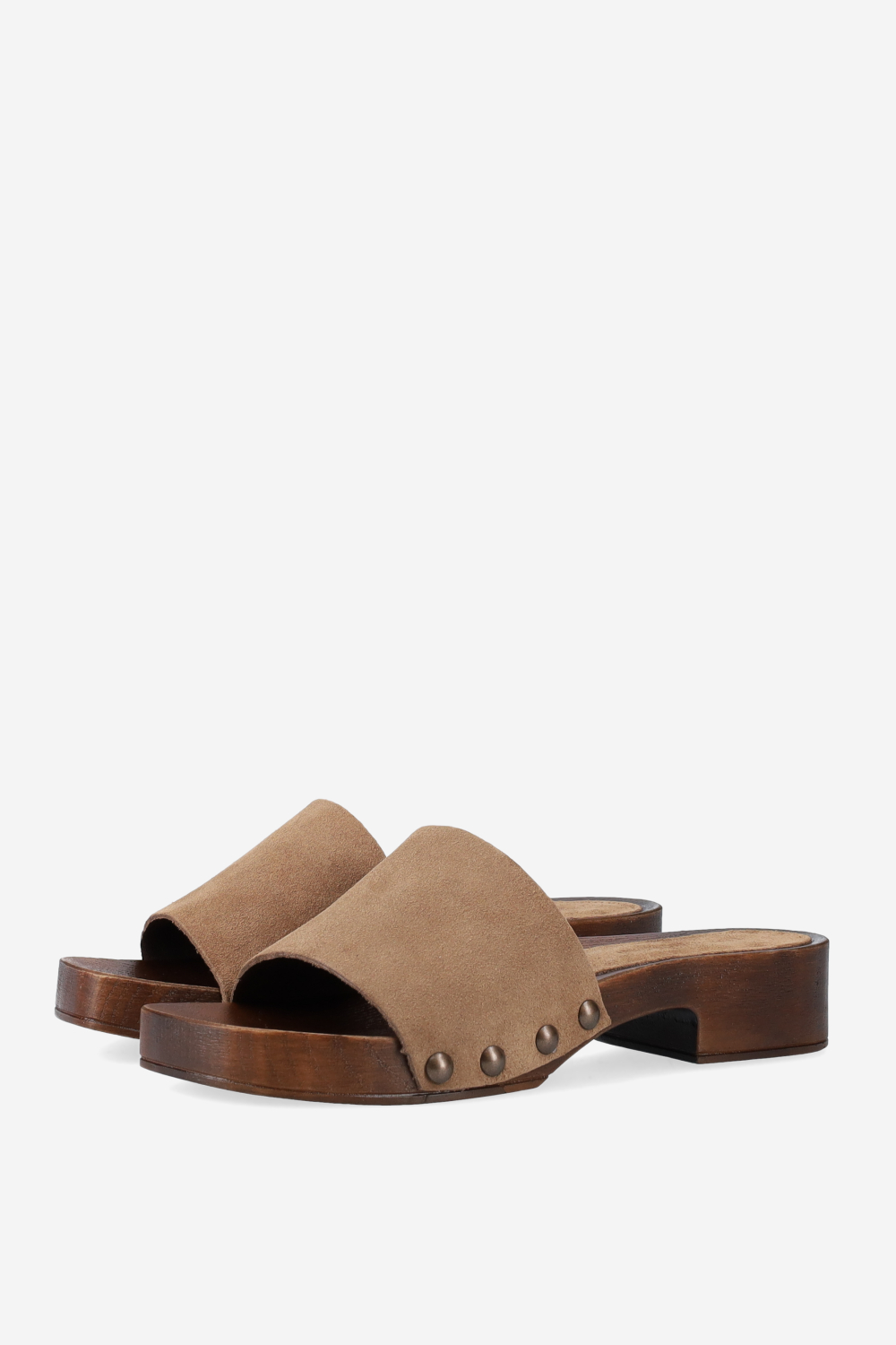 Miu suede sandals