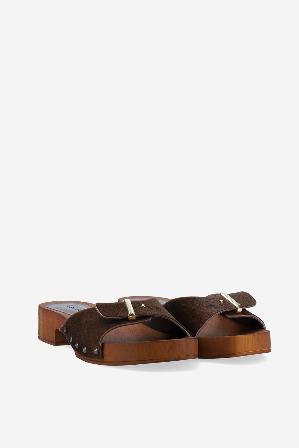 Mansfield pony leather sandals