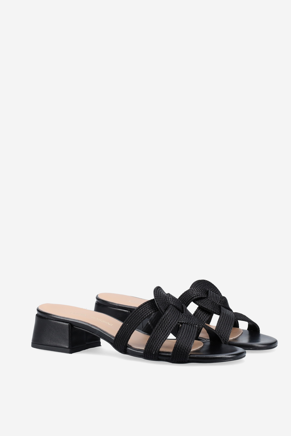 Braided knot sandals