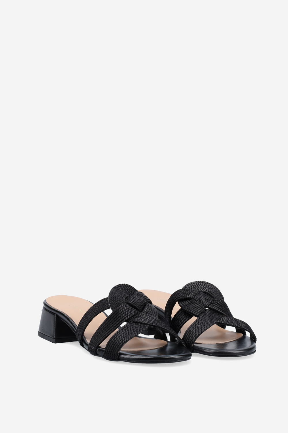 Braided knot sandals