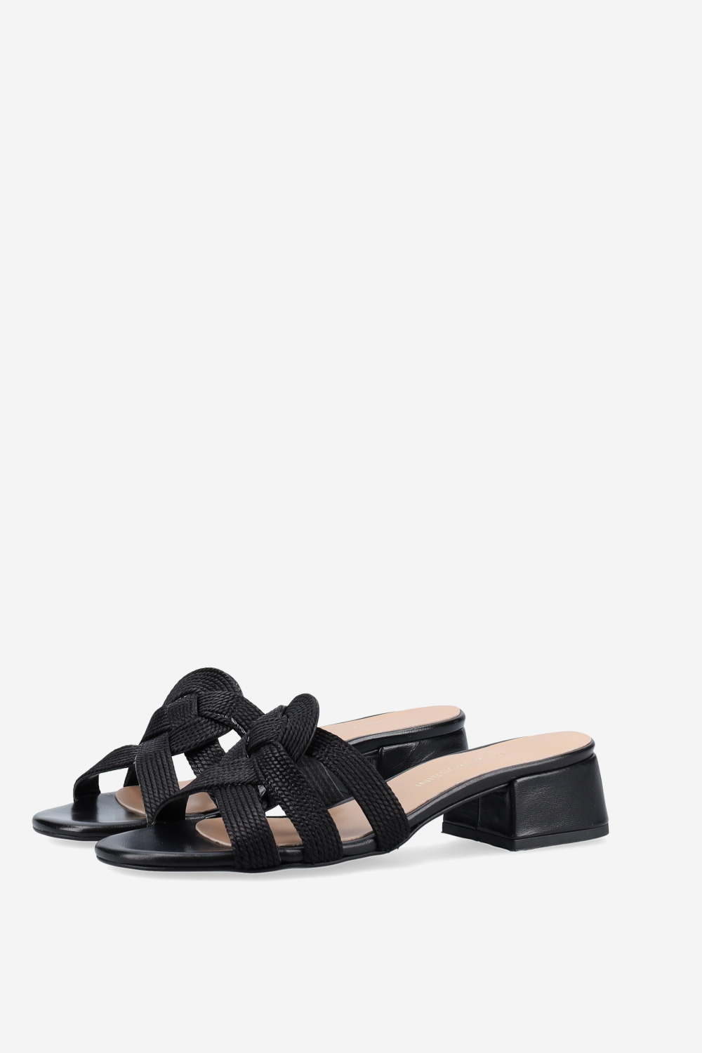 Braided knot sandals