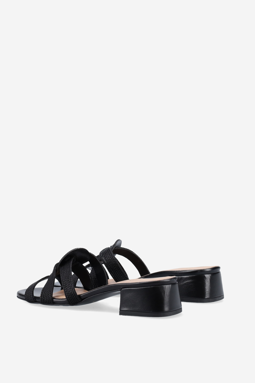 Braided knot sandals