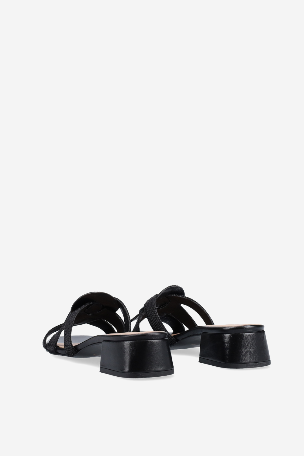 Braided knot sandals